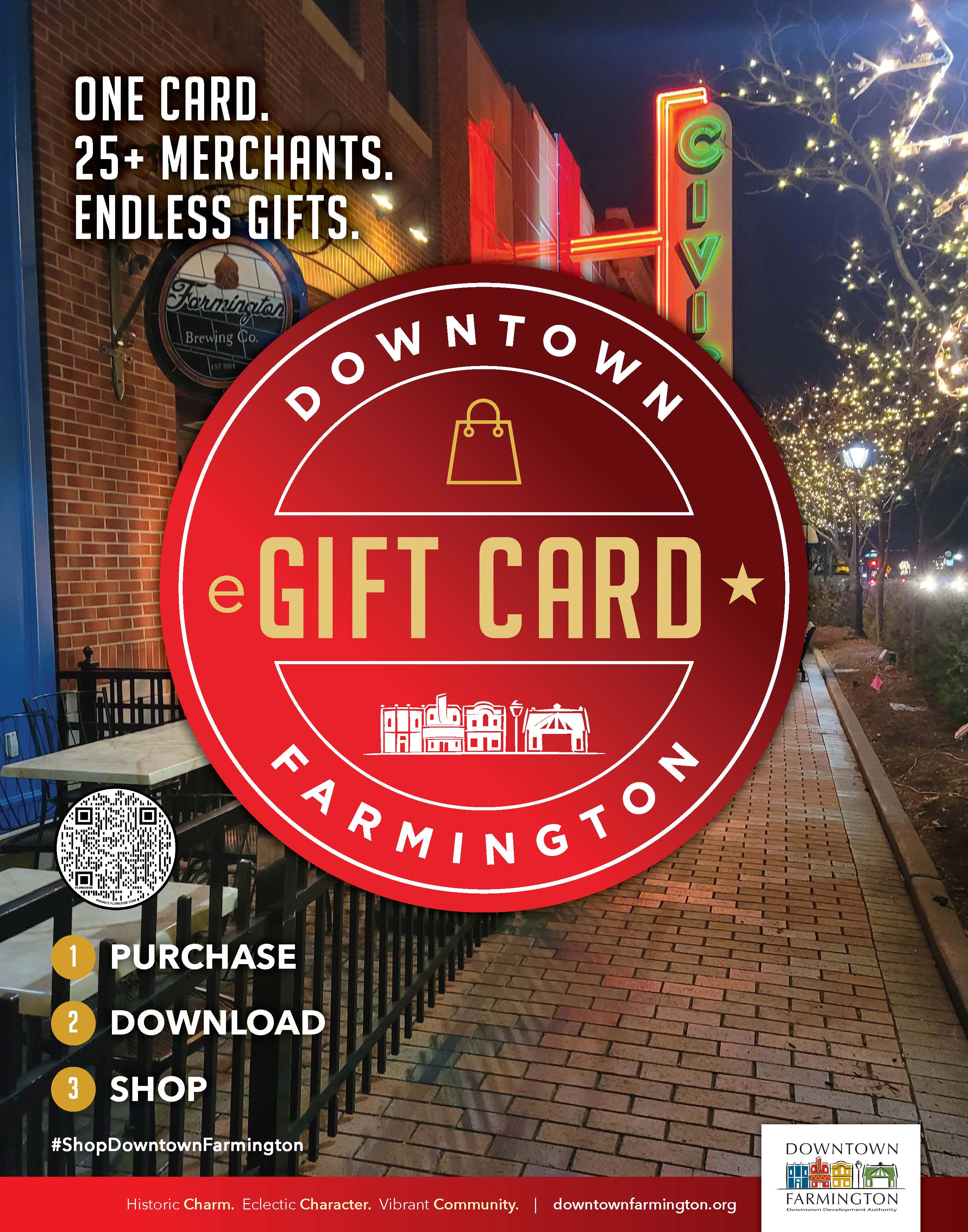 Downtown Farmington, MI Digital Gift