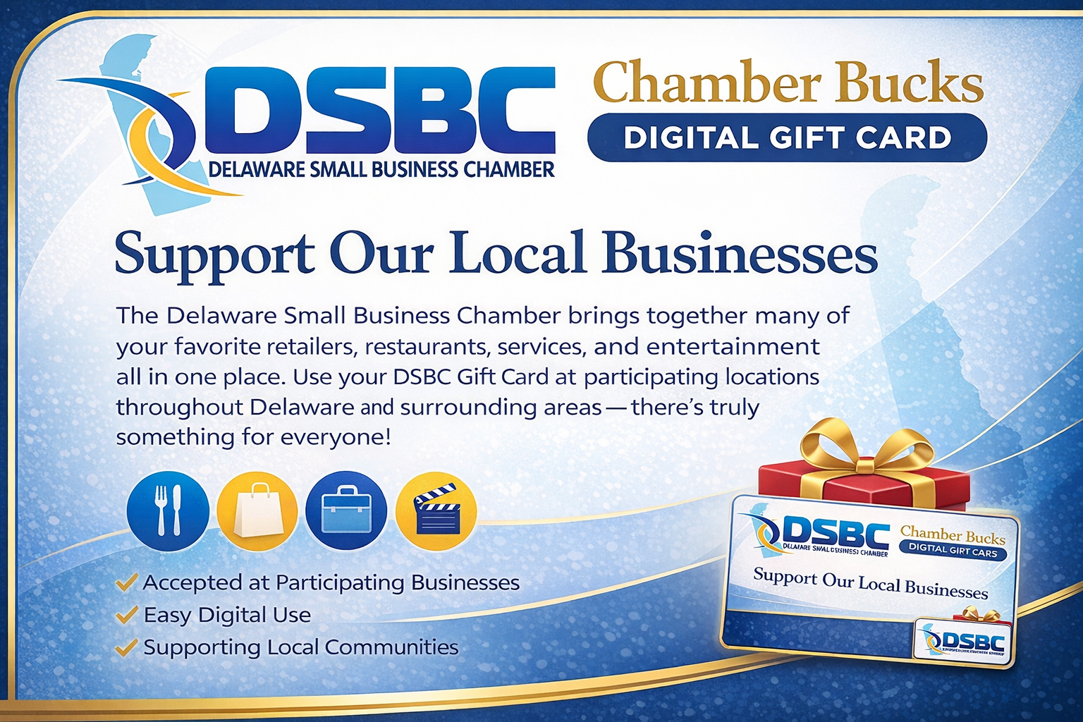 Delaware Small Business Chamber Chamber Bucks Card