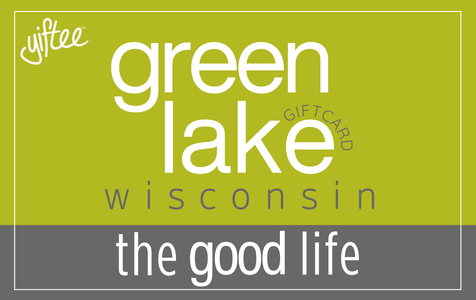 Green Lake Gift Card