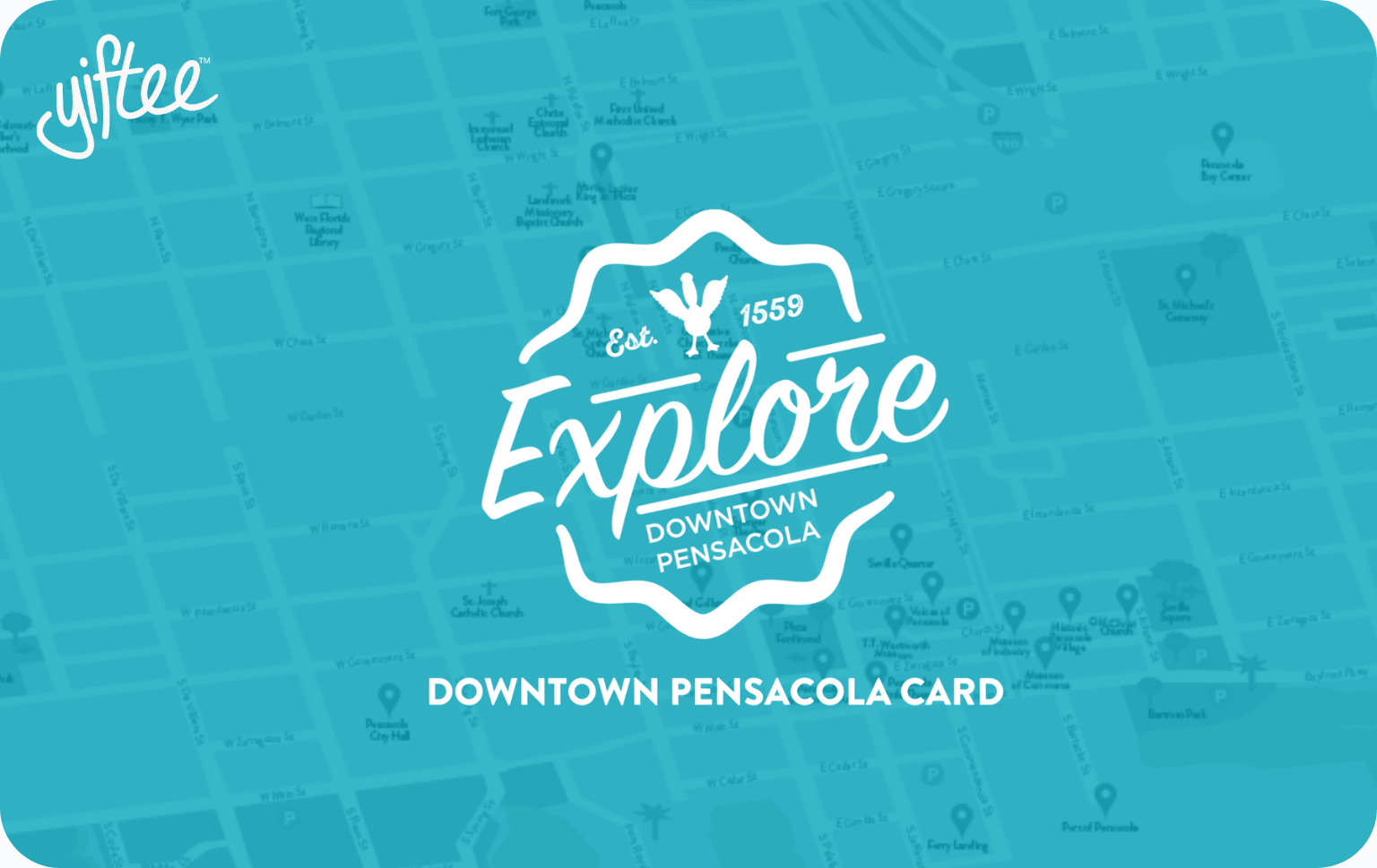 Downtown Pensacola Gift Card Digital Gift