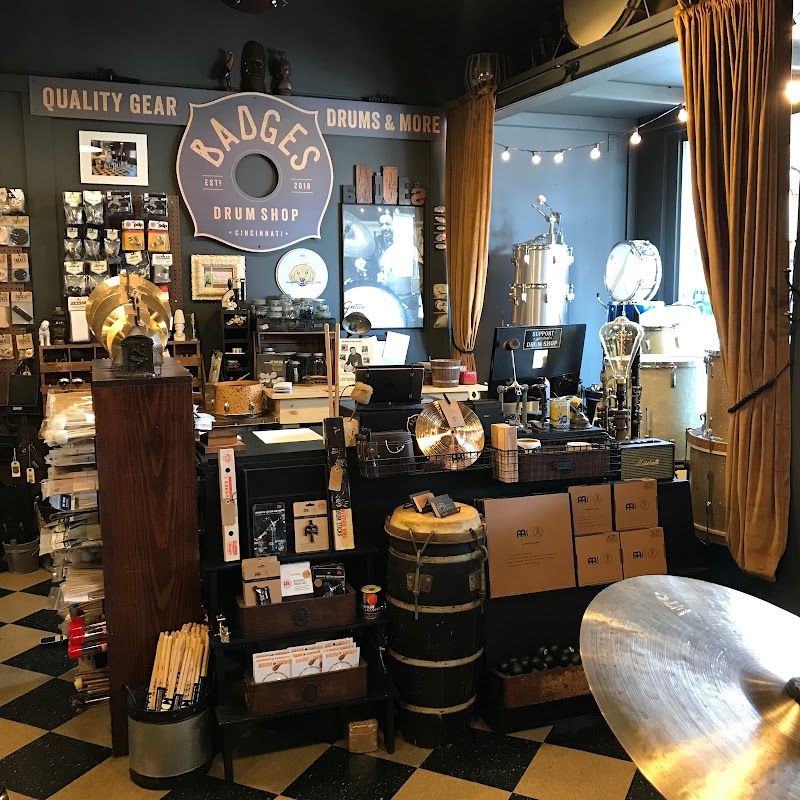 Badges Drum Shop