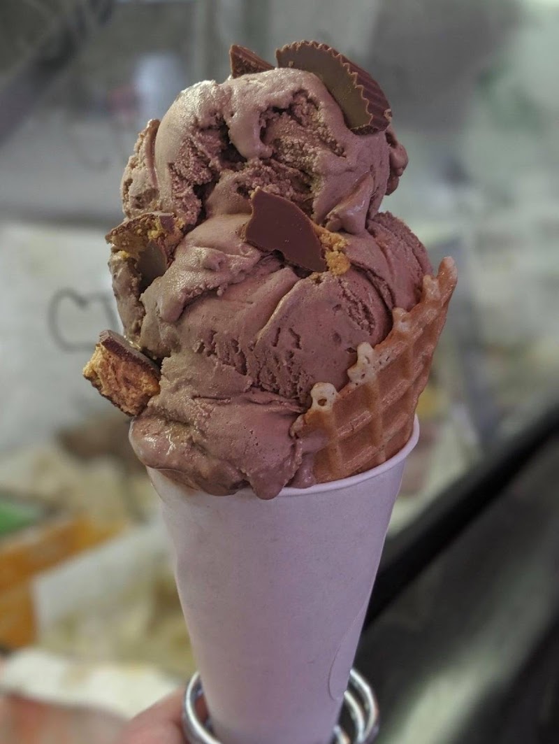 Two Scoops Ice Cream & Waffles