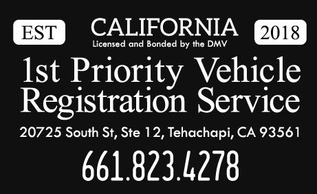 1st Priority Vehicle Registration Service