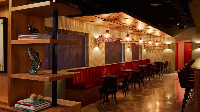 The Lounge at Longleaf Hotel