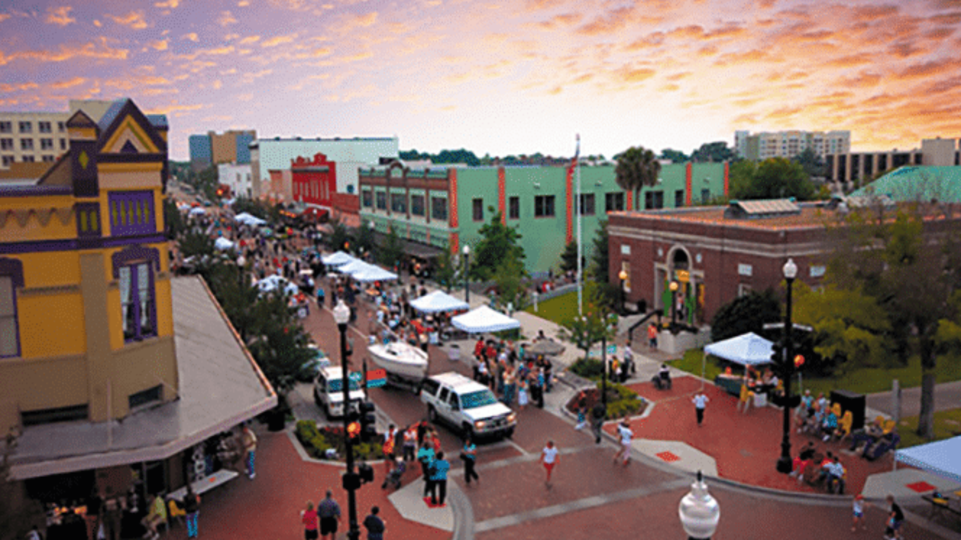 Sanford Main Street skyline