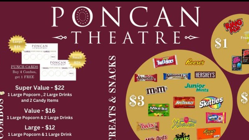 Poncan Theatre Concessions 