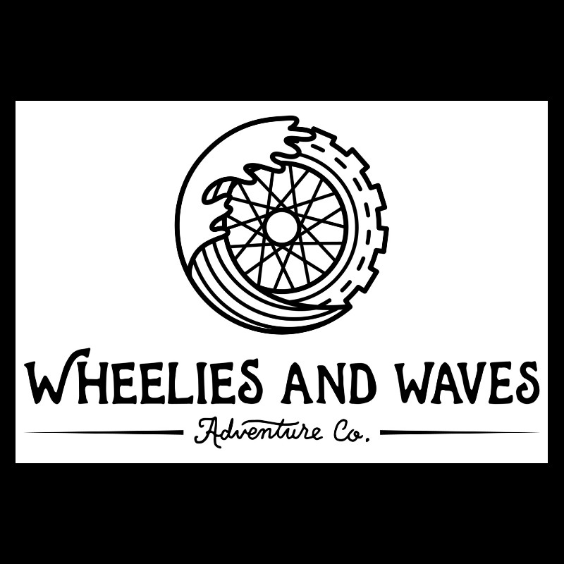 Wheelies and Waves logo