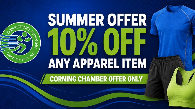 Summer Offer: 10% off any Apparel Item