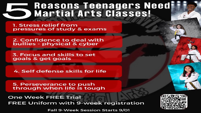 Free Uniform with 9 Weeks Registration 