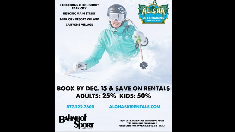Early bird special - 25% off your ski & snowboard rentals!