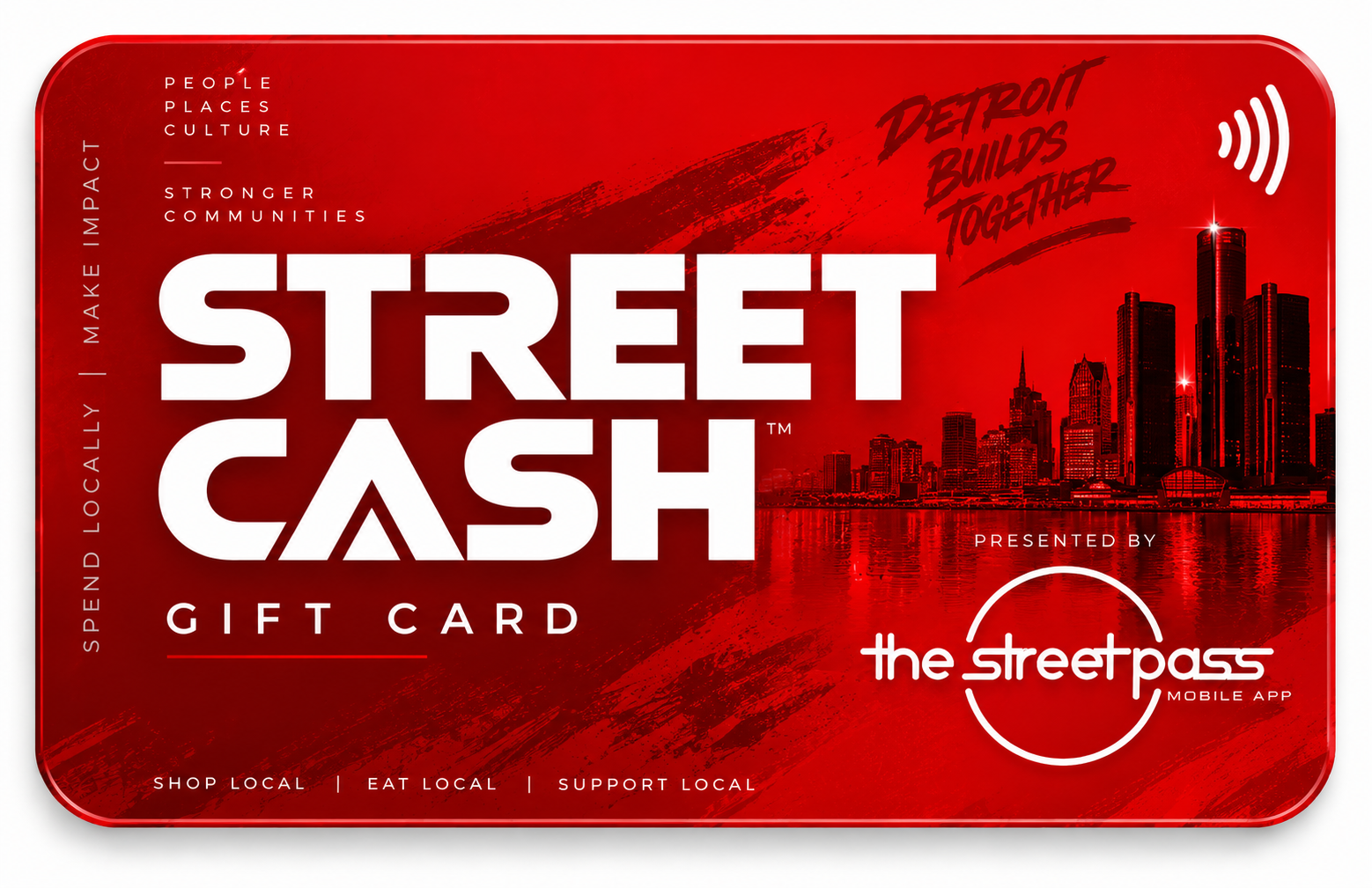 Detroit Street Cash card