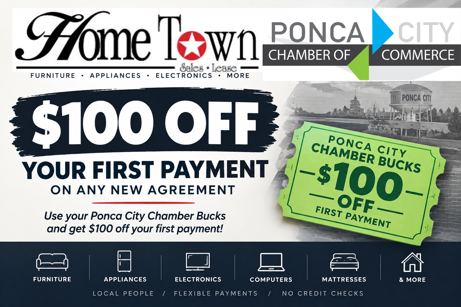 Up to $100 off on your first agreement