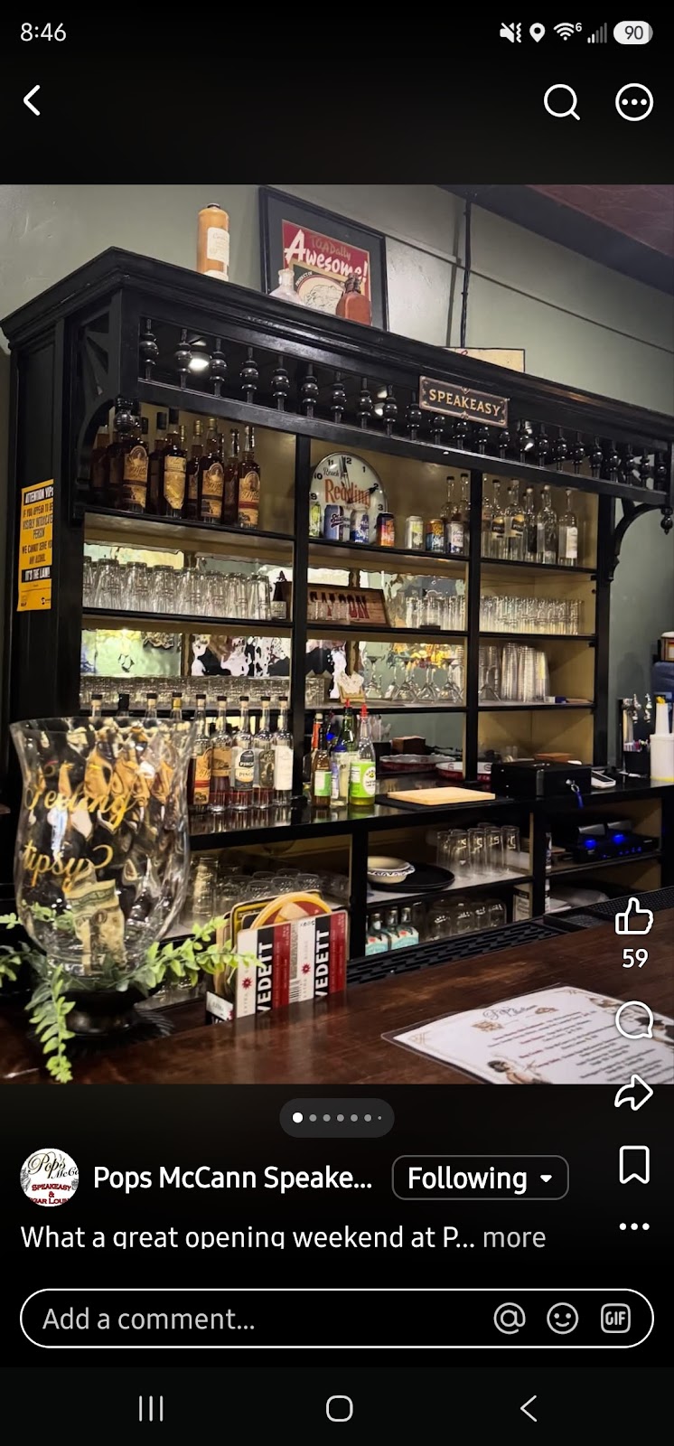 Pops McCann Speakeasy & Cigar Lounge