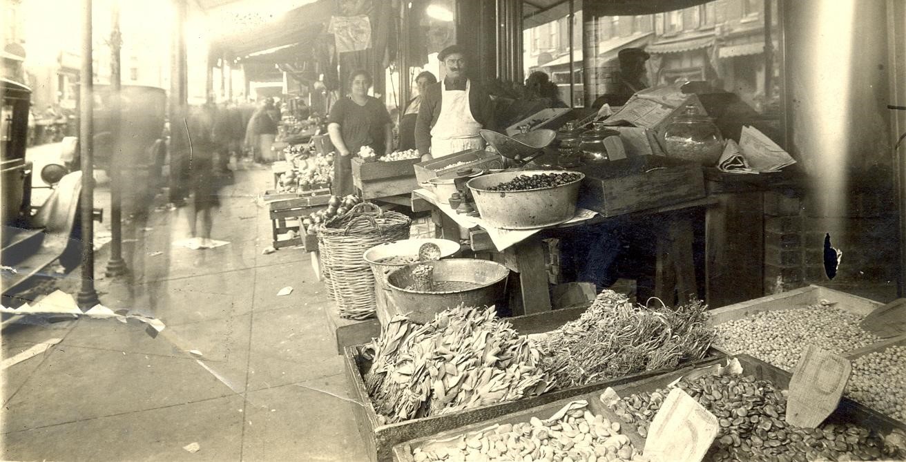 South 9th Street Italian Market skyline
