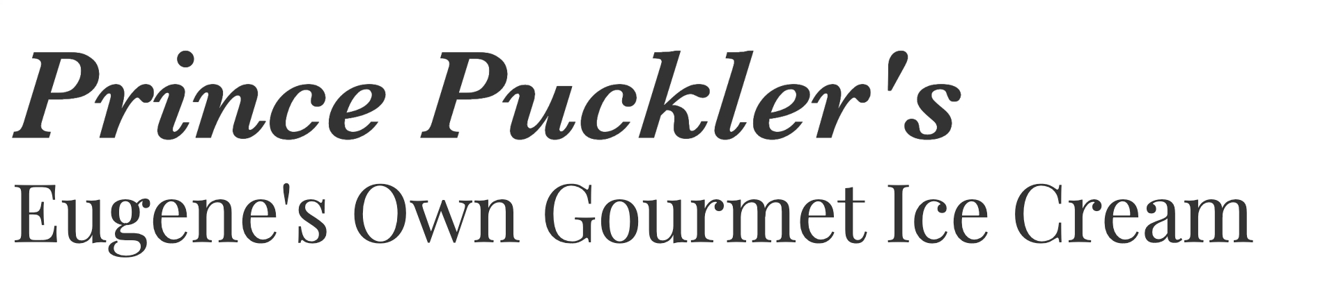 Prince Pucklers Gourmet Ice Cream Locations