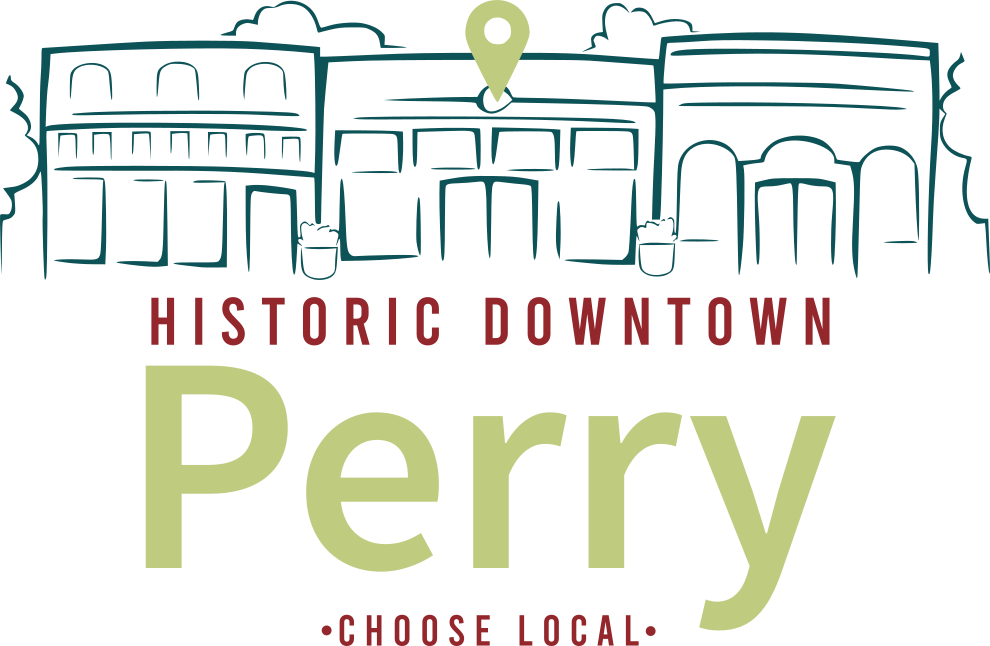 Shop Downtown Perry logo