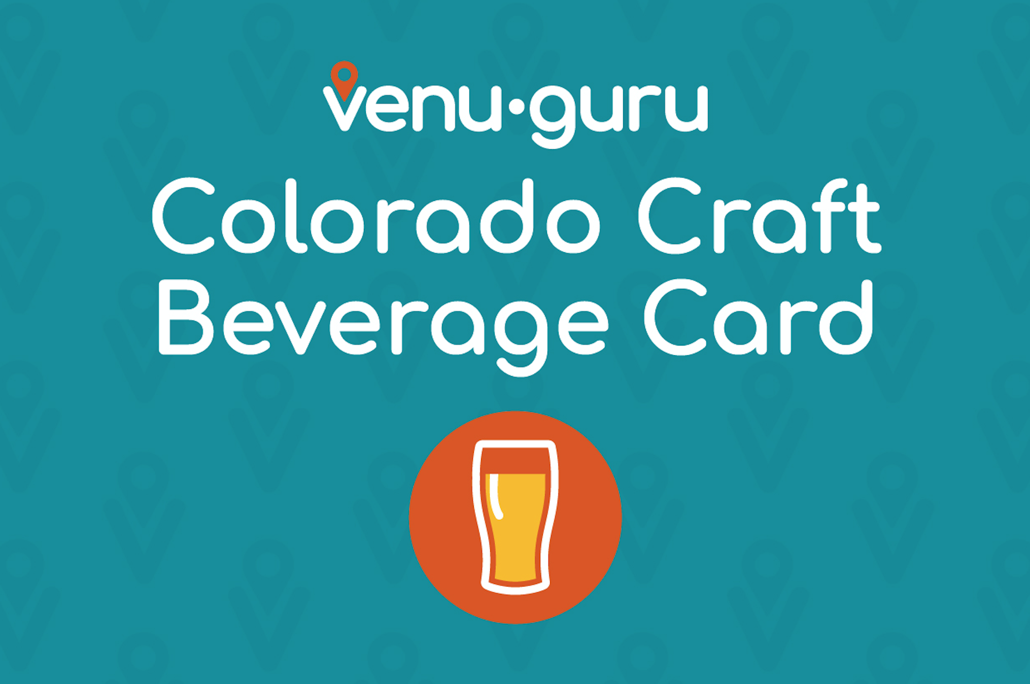 venuguru Colorado Craft Beverage Card