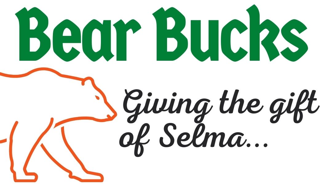 Bear Bucks The Selma CA eGift Card logo