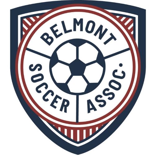 The Belmont Soccer Association Community Card logo