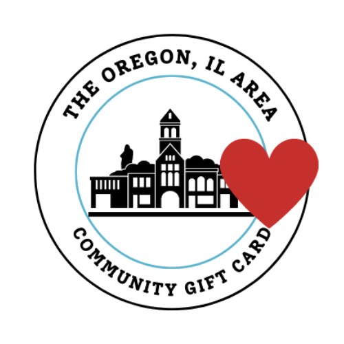 Oregon IL Area Community Gift Card logo
