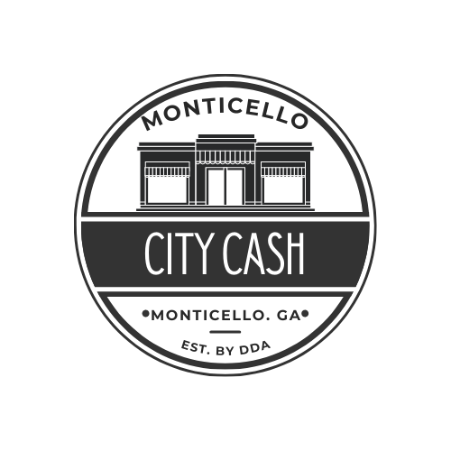 Monticello City Cash logo