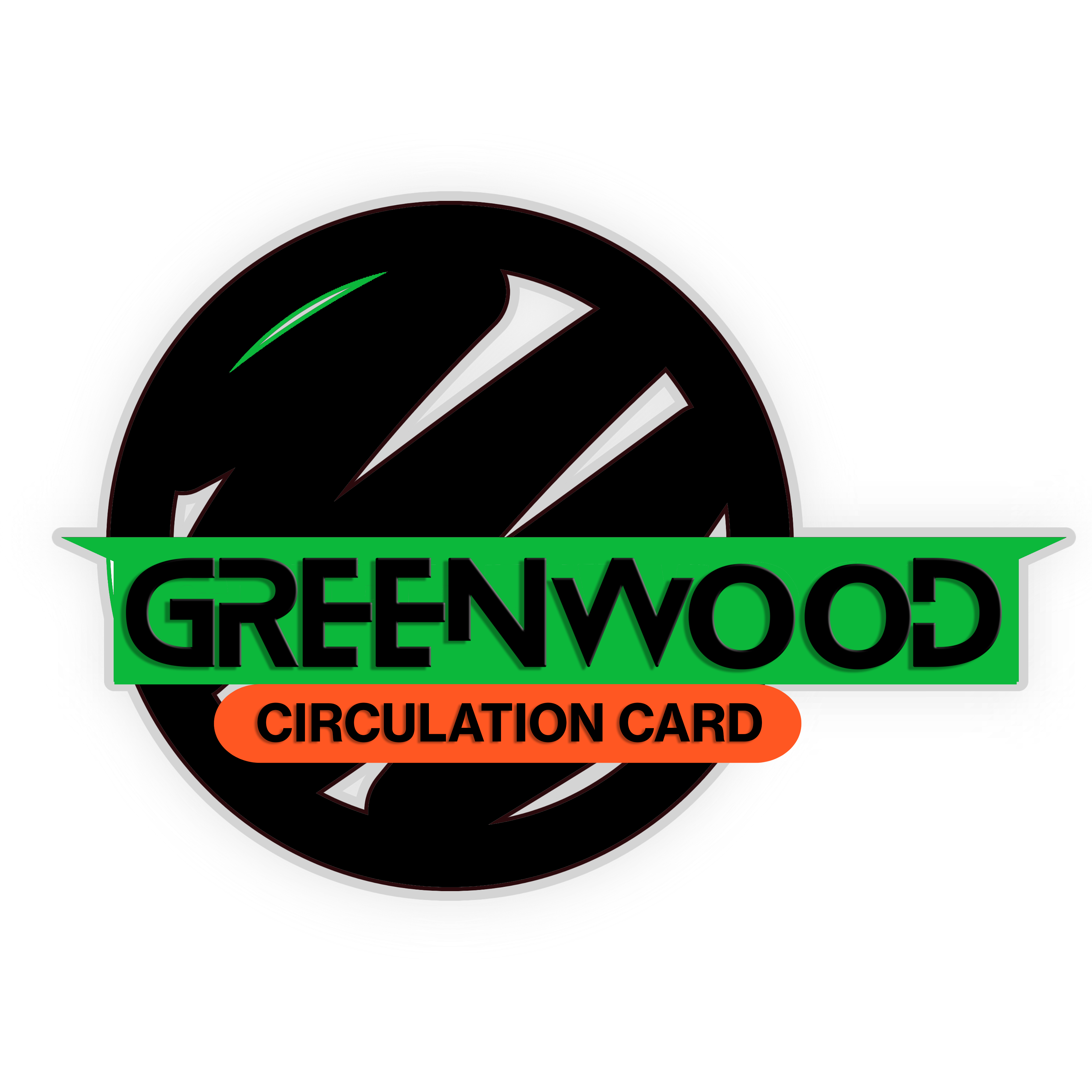 The Greenwood Circulation Card logo
