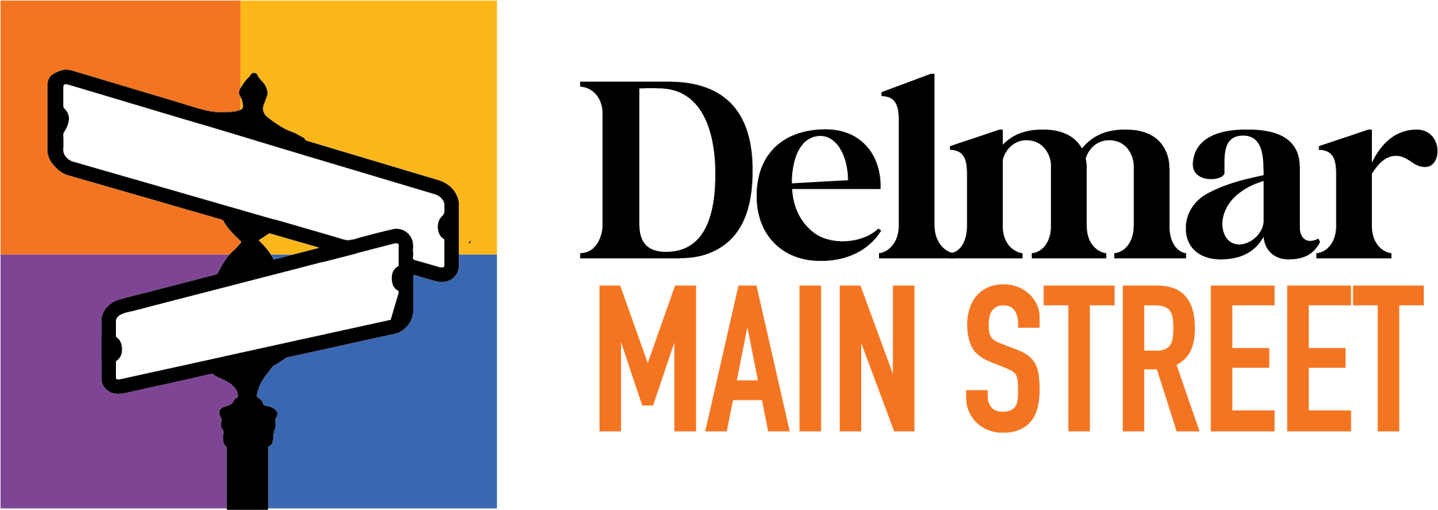 Delmar Main Street, MO logo