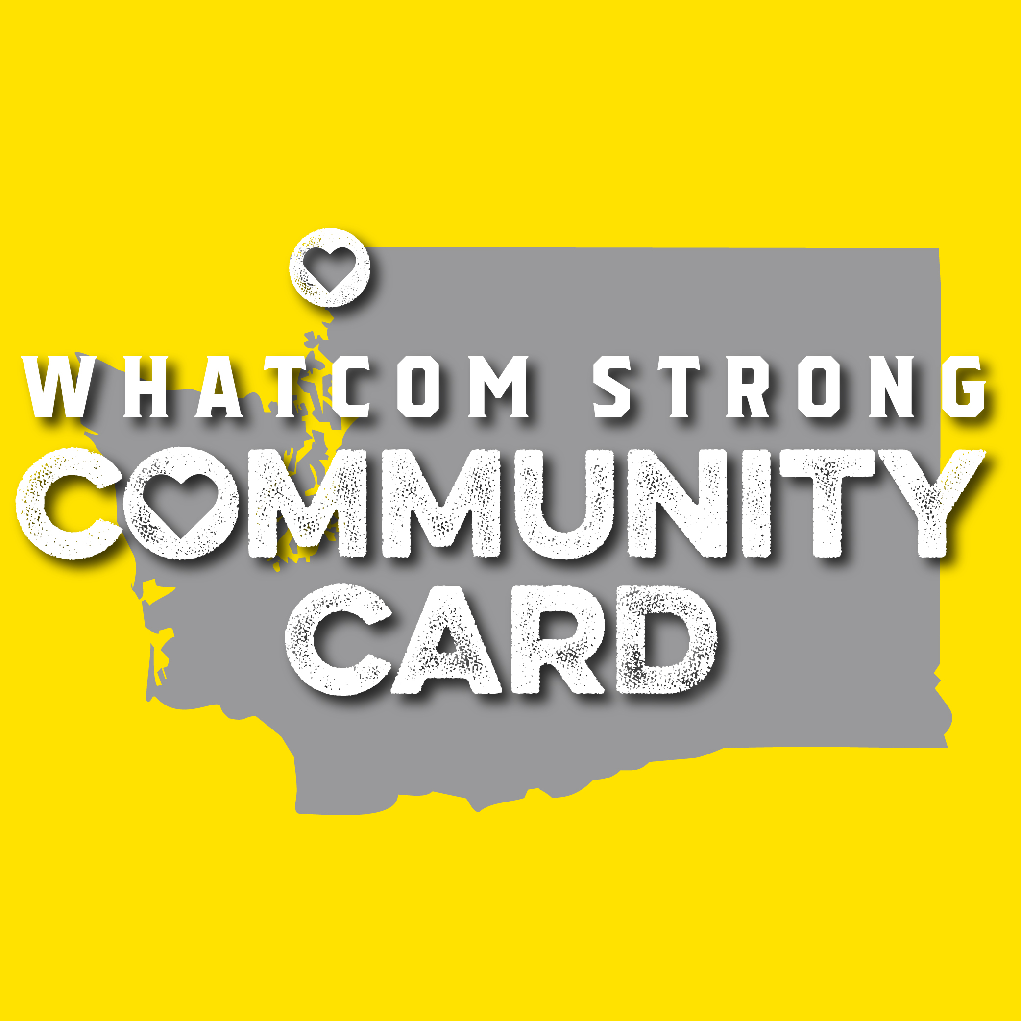 Whatcom Strong Community Card logo