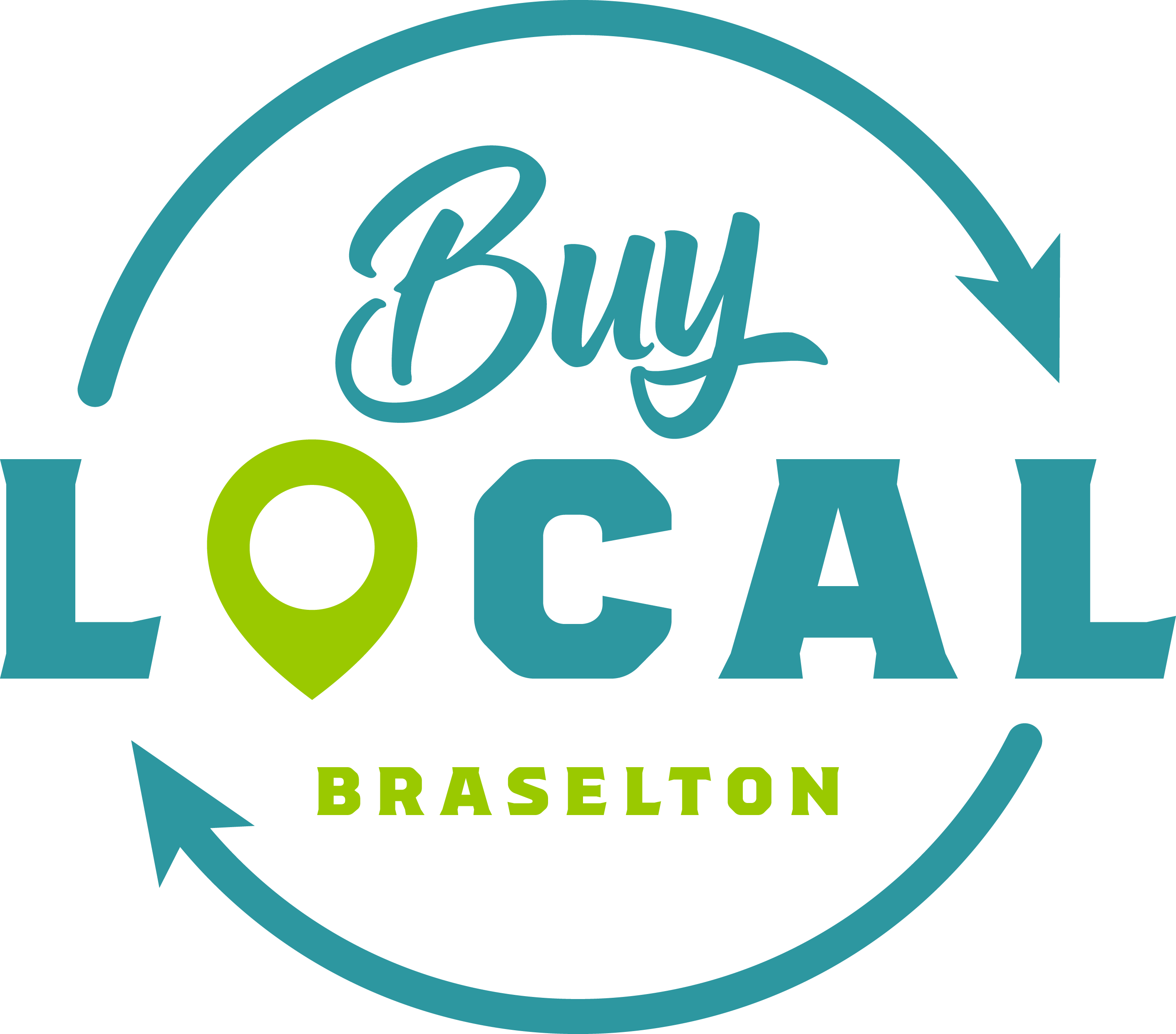 Braselton Buy Local logo