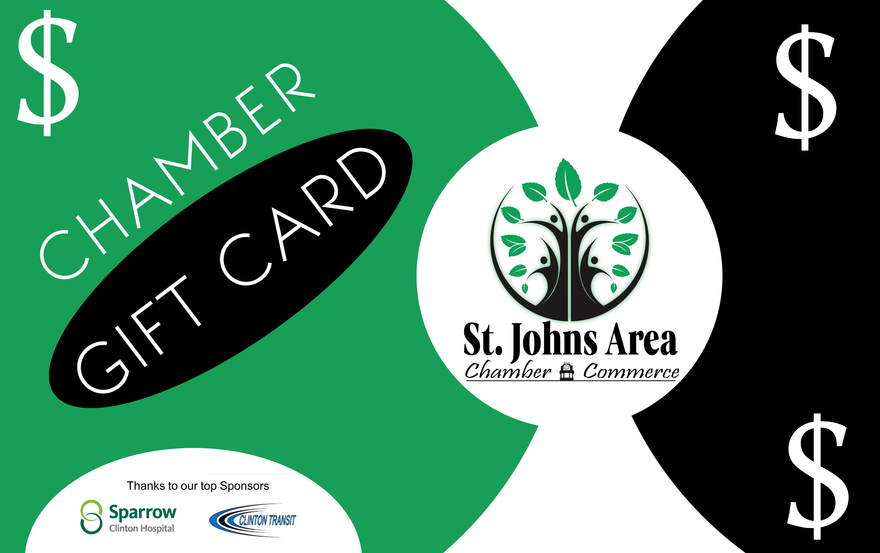 Buy a St. Johns Area Chamber of Commerce Gift Card