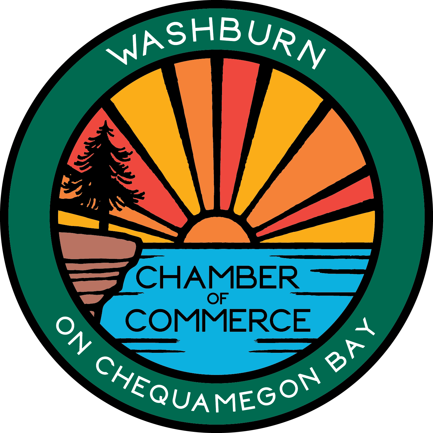 Washburn Chamber Bay Bucks logo