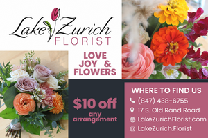 Lake Zurich Florist Coupon