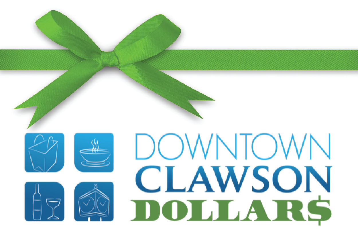 Downtown Clawson Dollars Digital Gift