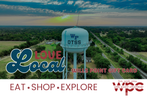 "Love Local" Wills Point Gift Card Digital Gift