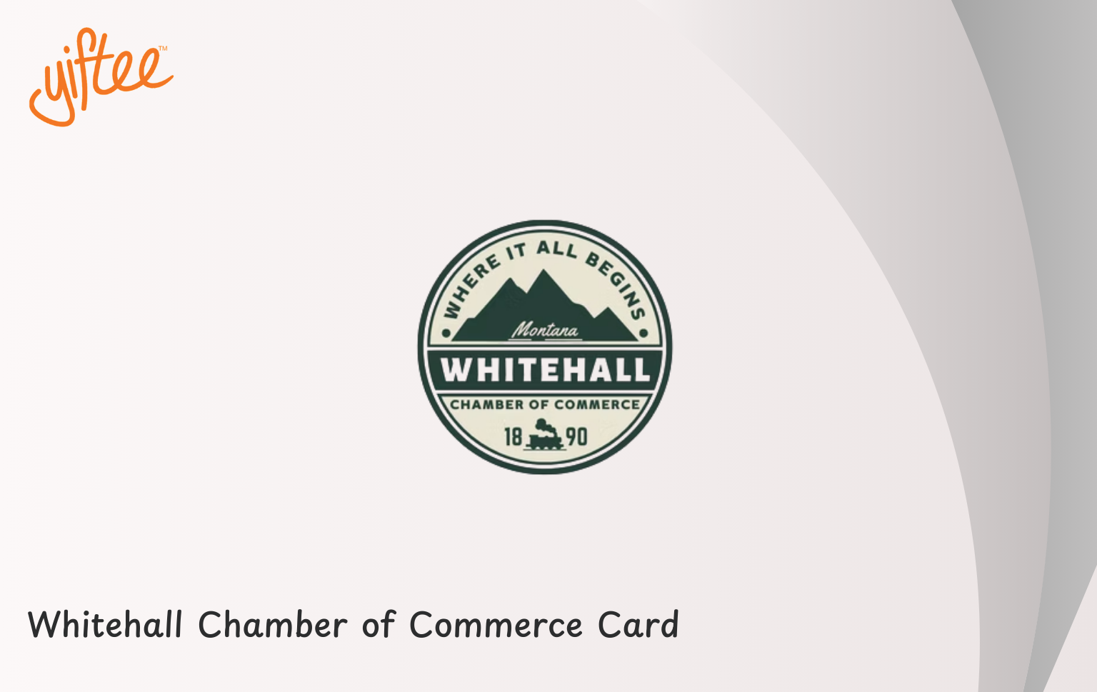 Whitehall Chamber of Commerce Card