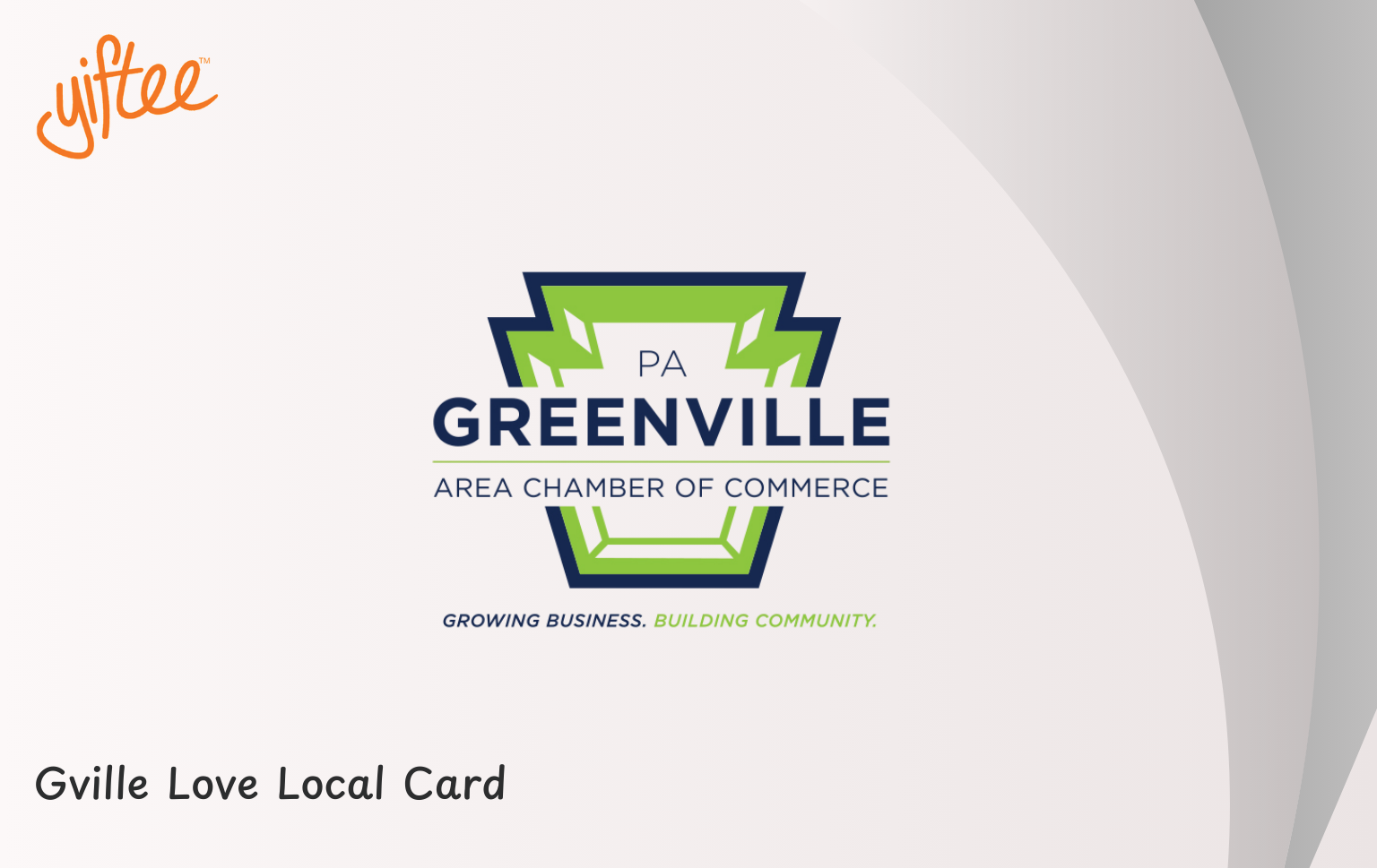 Gville Love Local Card