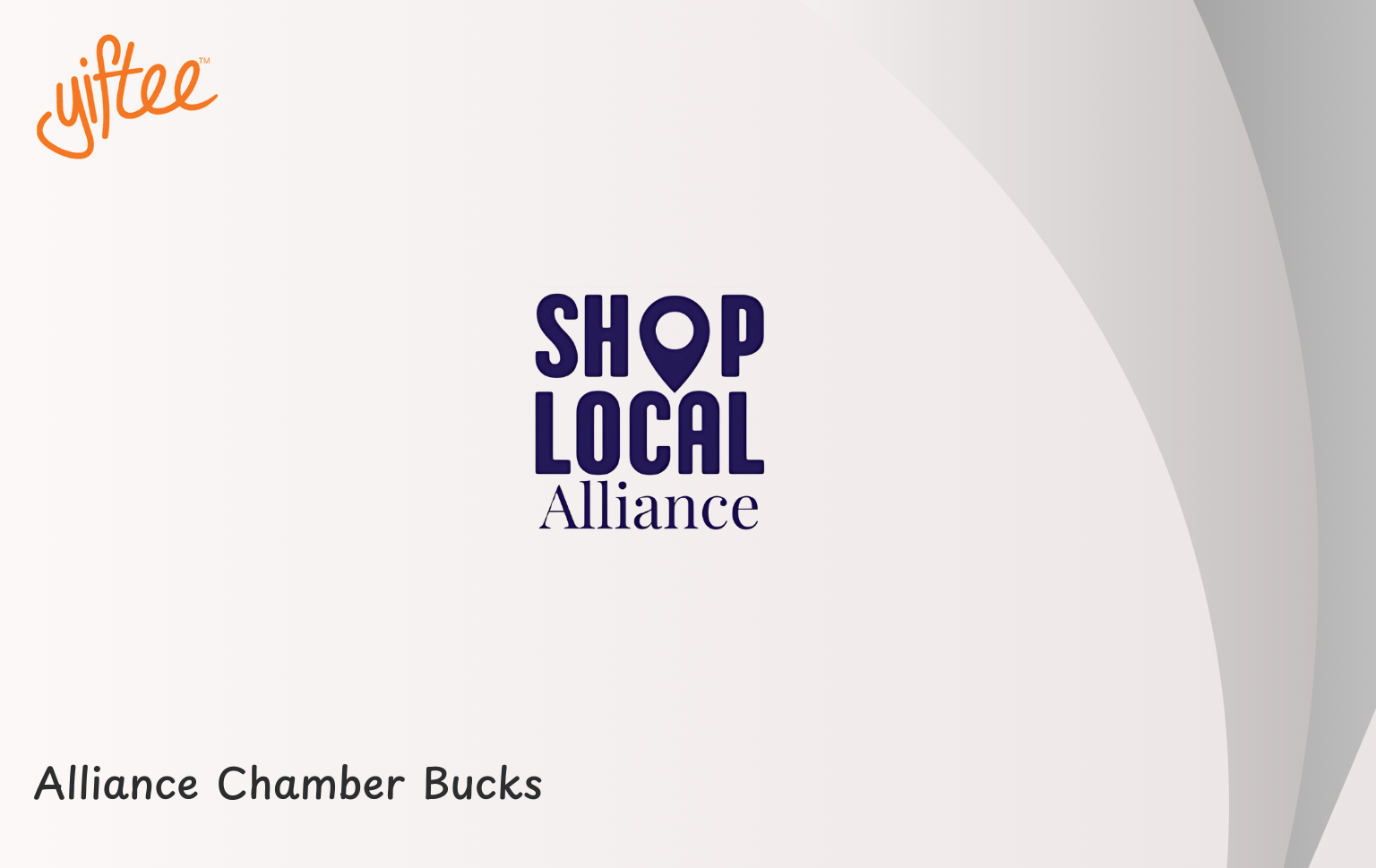 Alliance Chamber Bucks Card