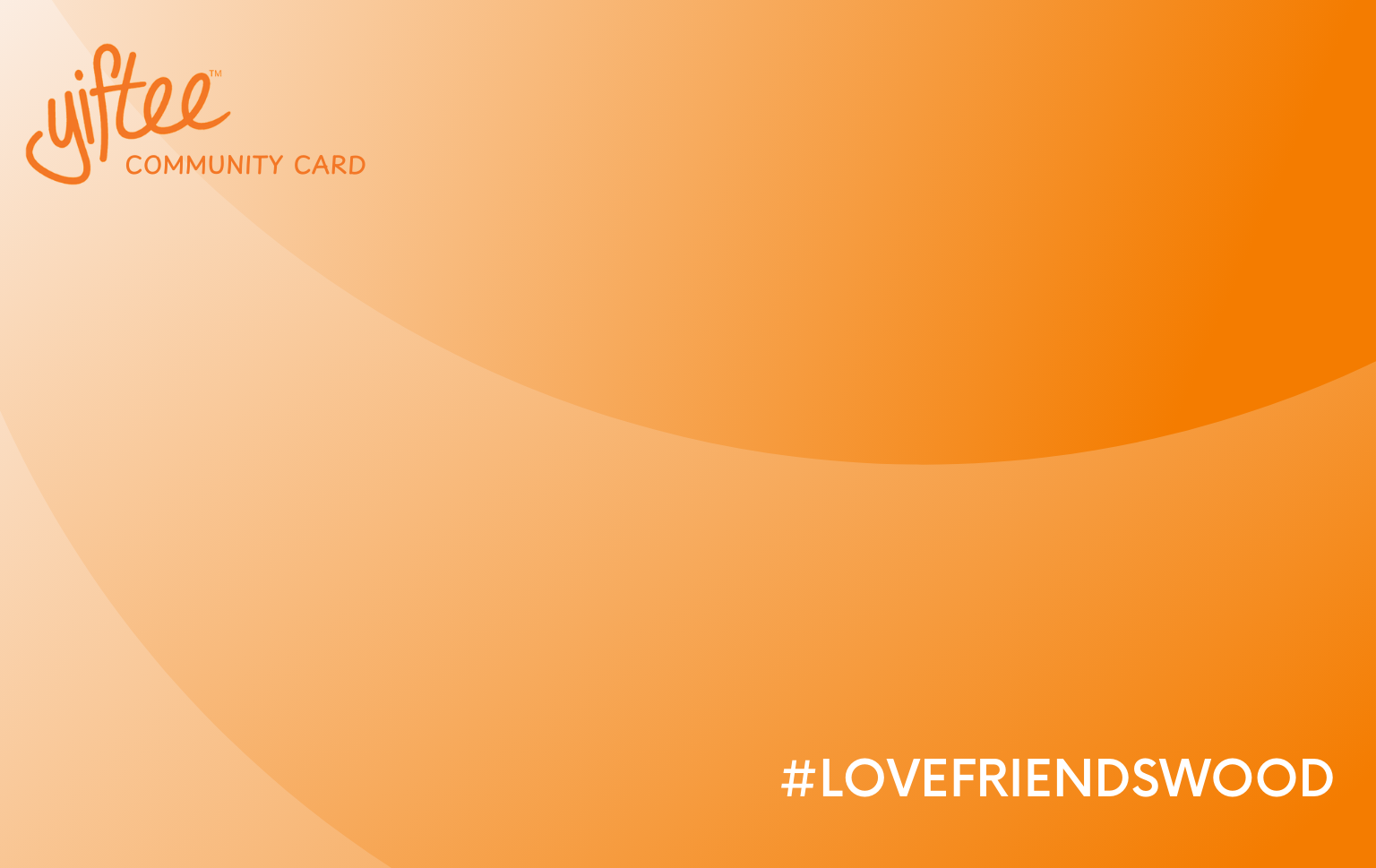 #LOVEFRIENDSWOOD Card