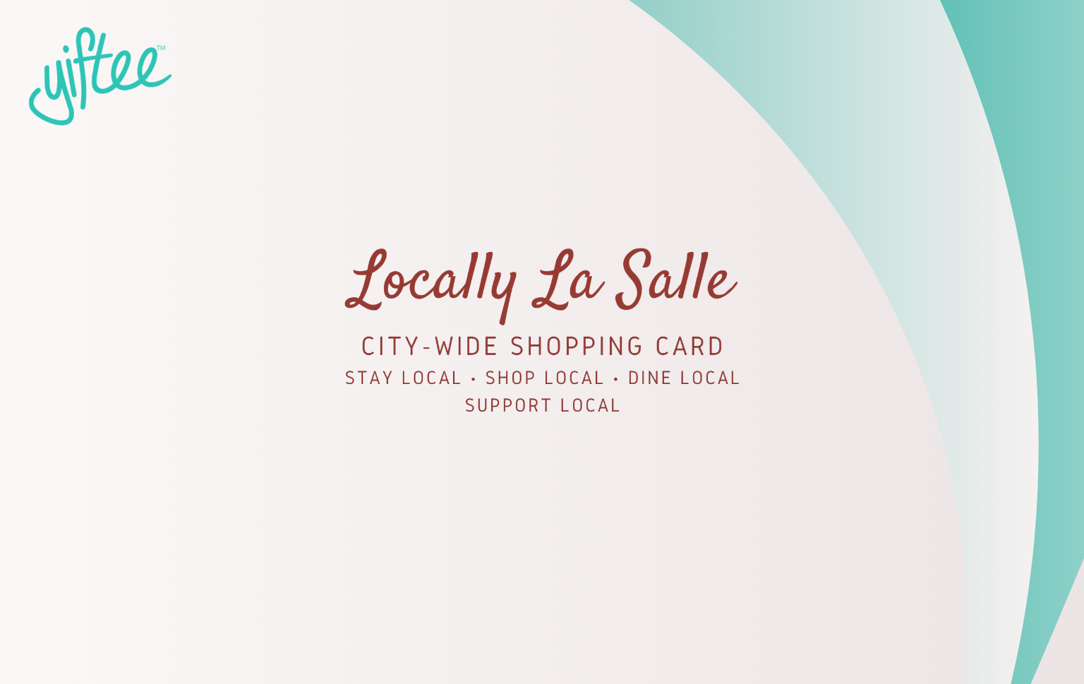 Locally La Salle Card