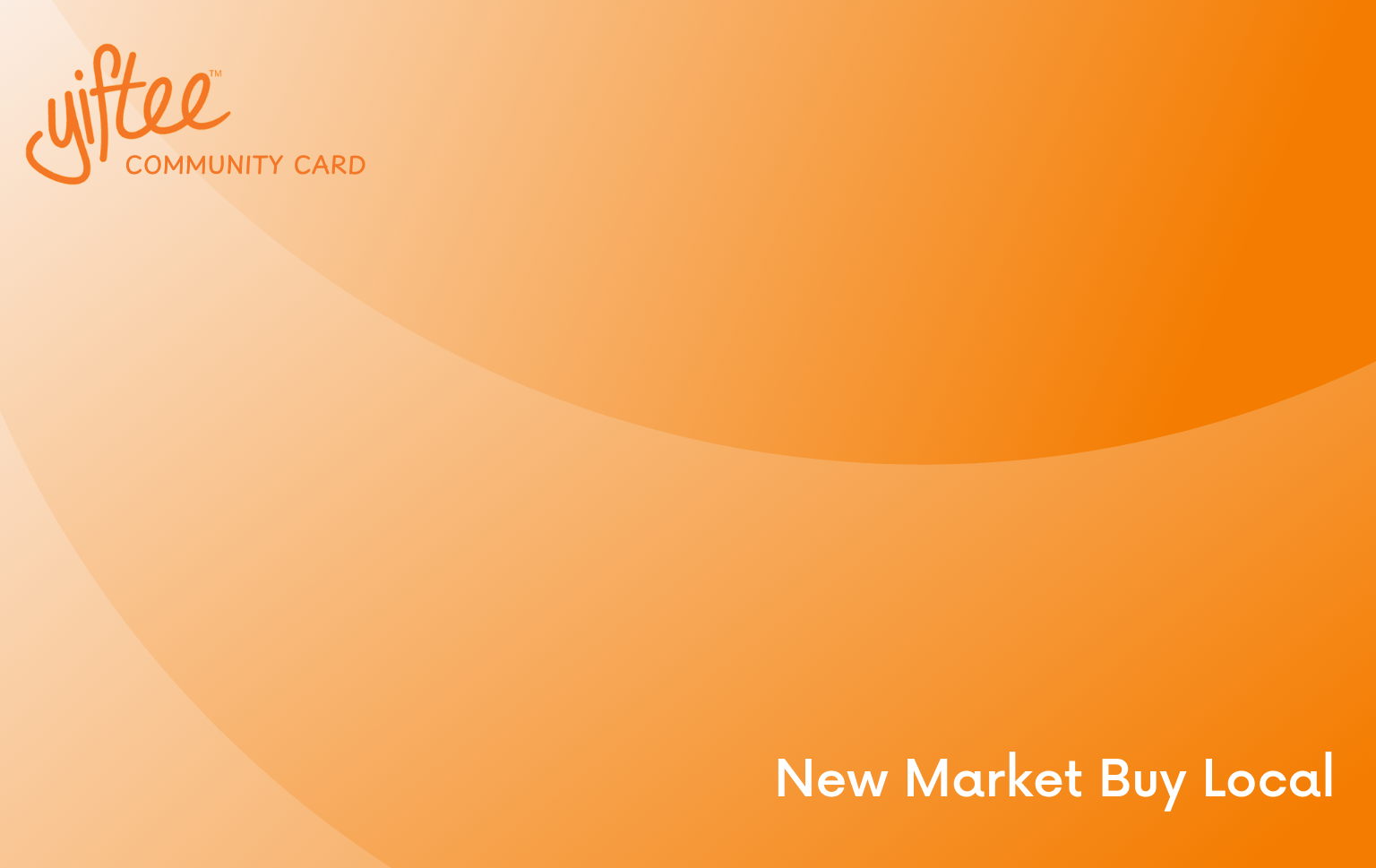 New Market Buy Local Card