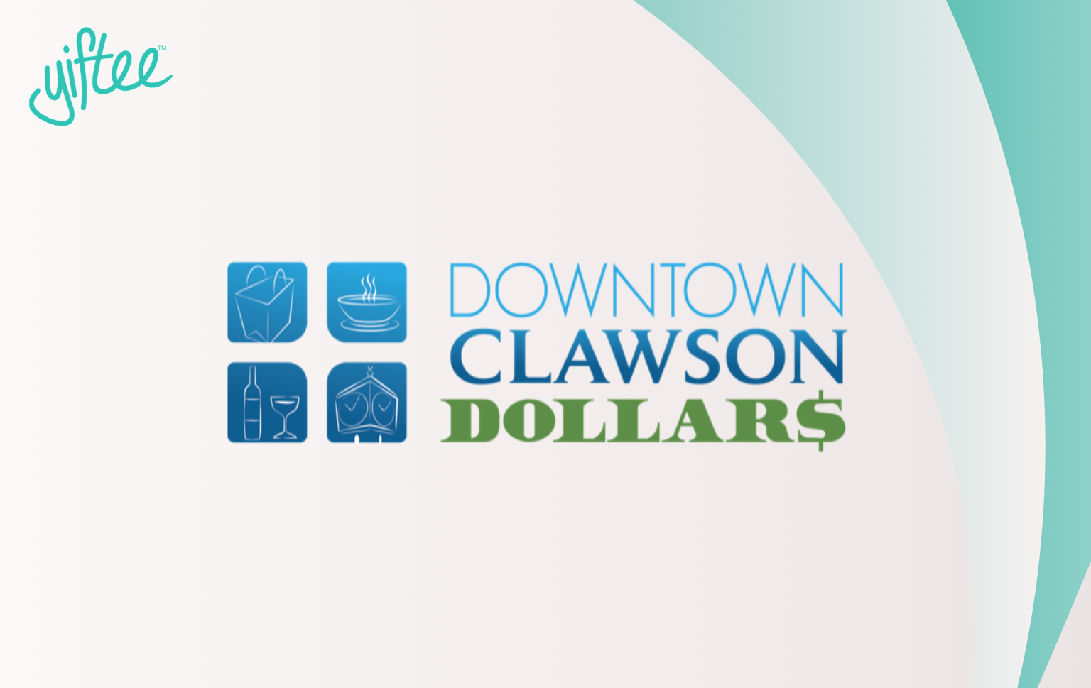 Downtown Clawson Dollars Card