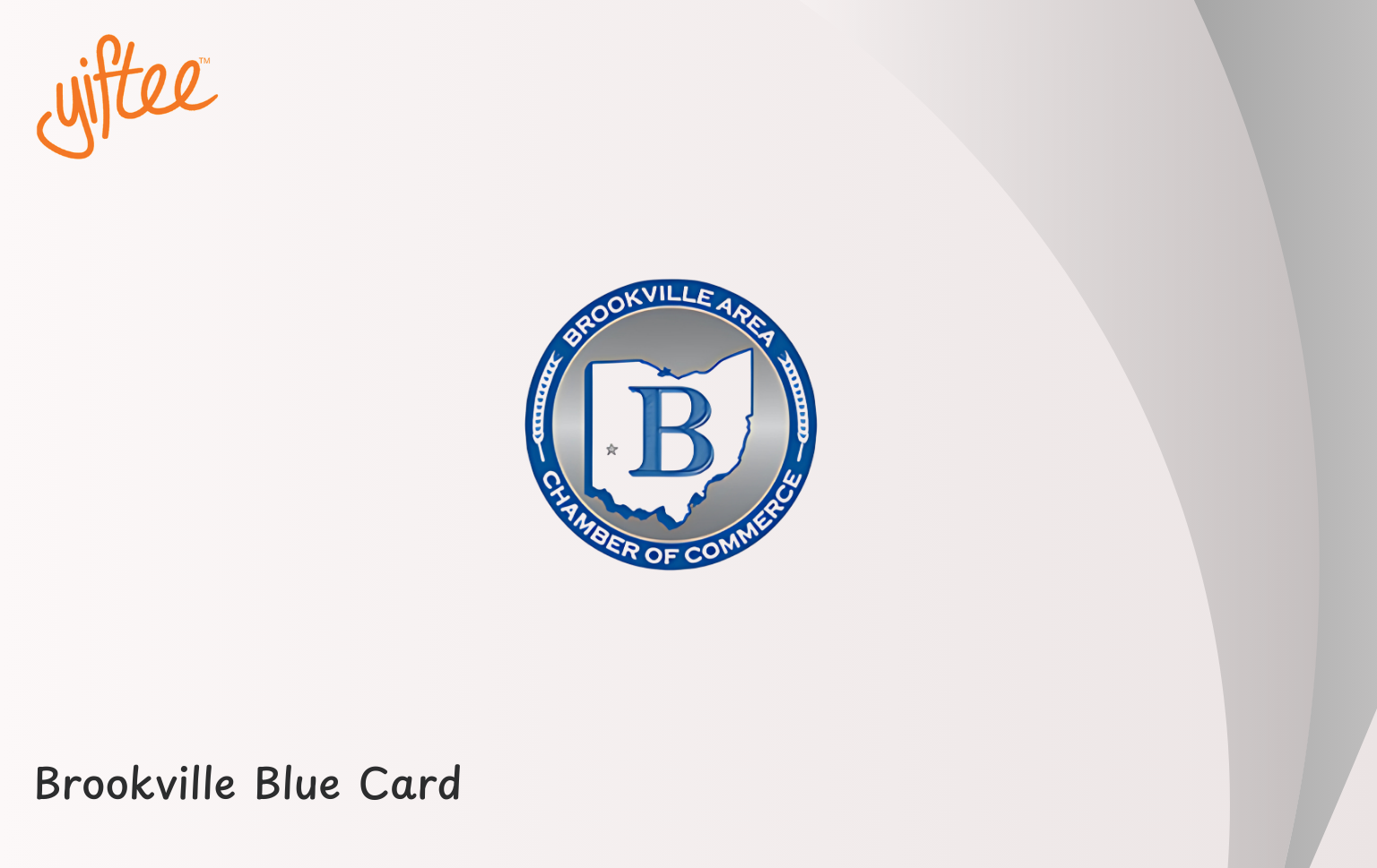 Brookville Blue Card