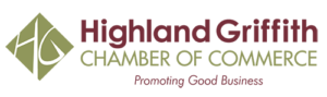 Highland Griffith Chamber of Commerce logo
