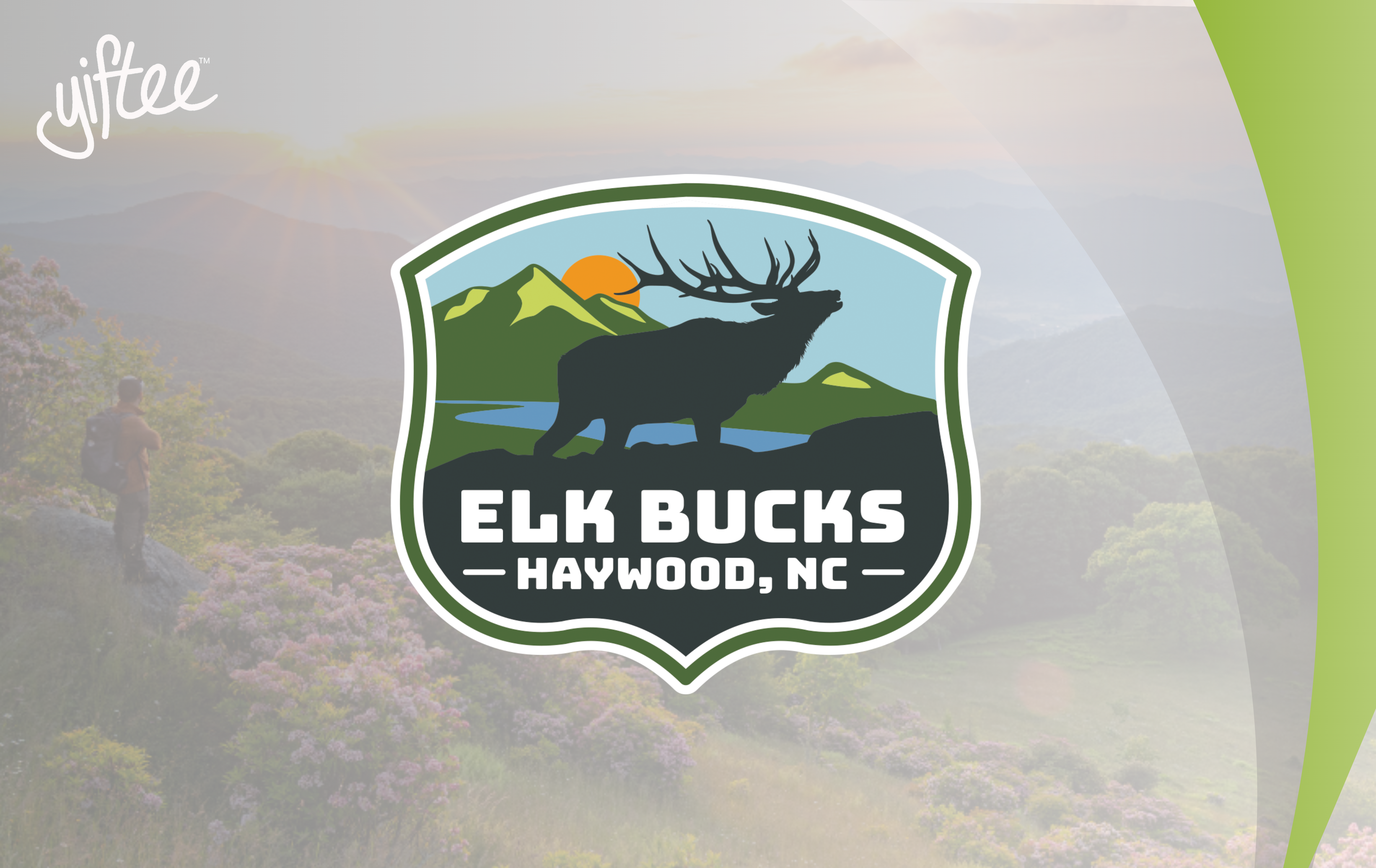 Haywood, NC Elk Bucks Card