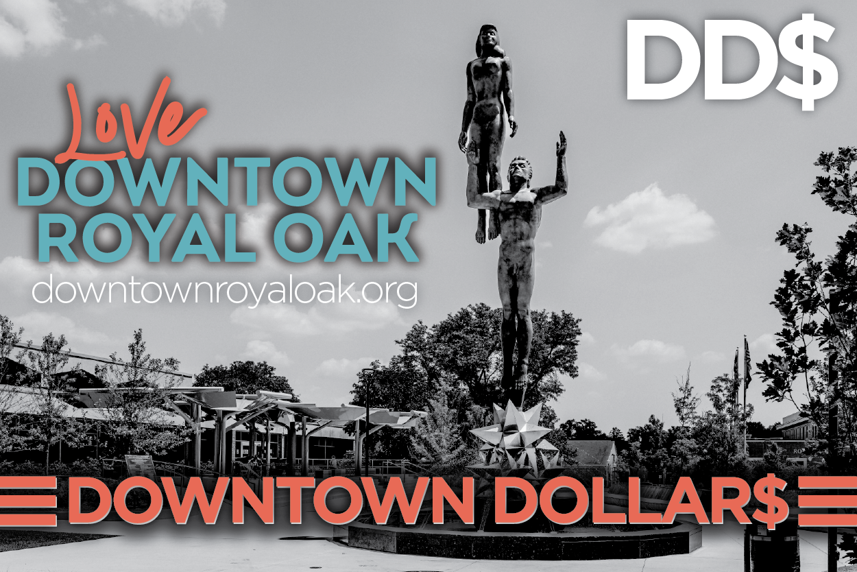 Royal Oak Downtown Dollars Card