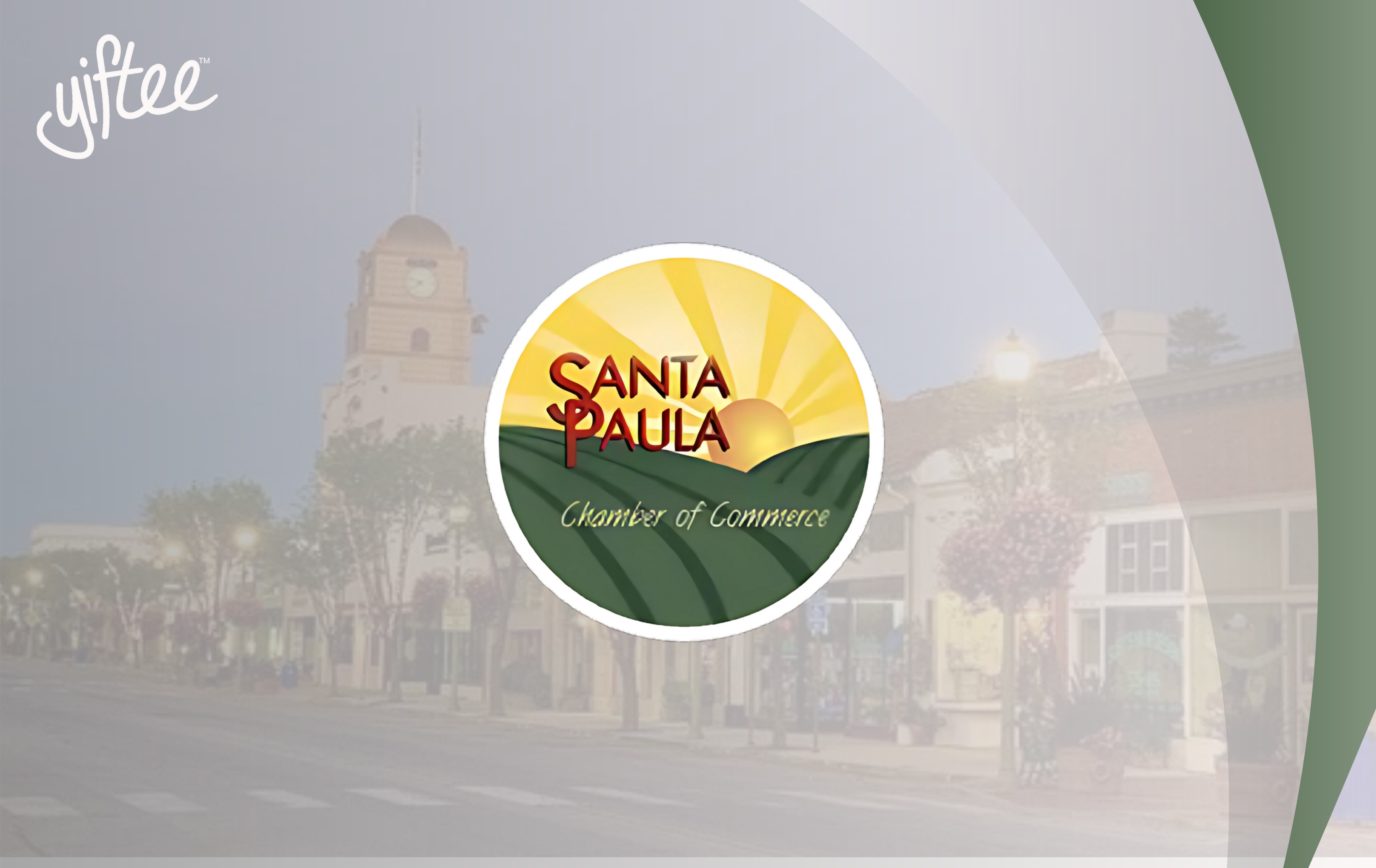 Santa Paula Chamber, CA Card