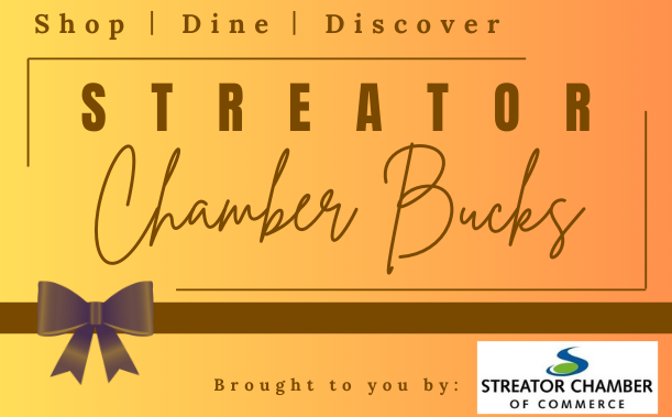 Streator Chamber Bucks Card