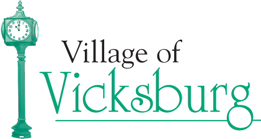 Village of Vicksburg Community Card logo
