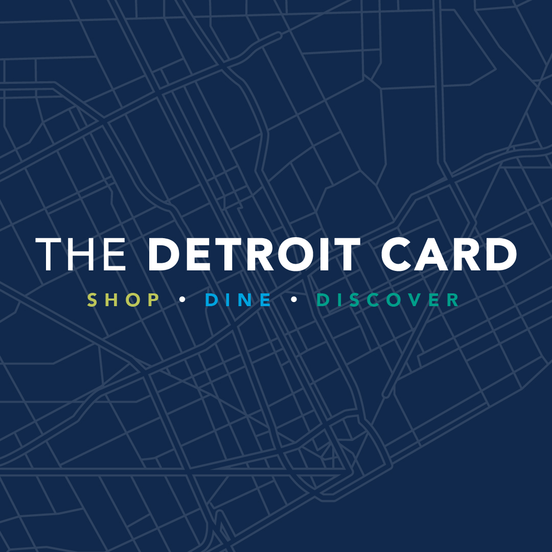 The Detroit Card logo