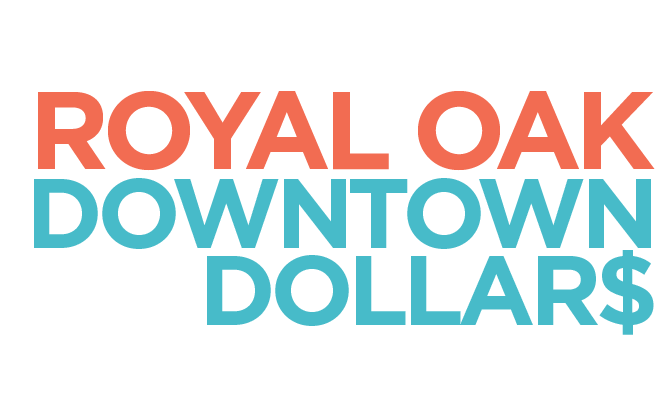 Royal Oak Downtown Dollars logo